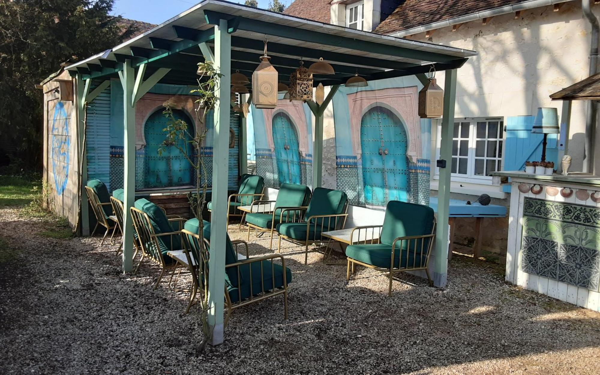 Bed and Breakfast 'La Menagerie' Chateauvieux  Екстер'єр фото